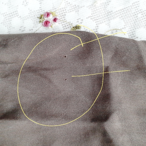 VTG Valerie Stevens Petite Pure Silk Blouse 14P - Picture 8 of 8